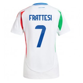 Italien Davide Frattesi #7 Auswärtstrikot EM 2024 Kurzarm